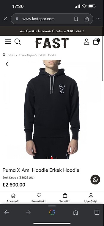 PUMA AMI PARİS YENİ SEZON
