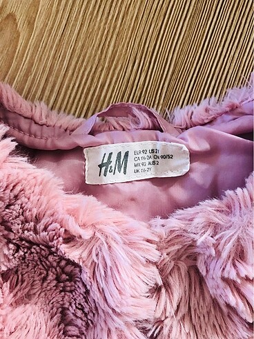 18-24 Ay Beden H&M kürk yelek