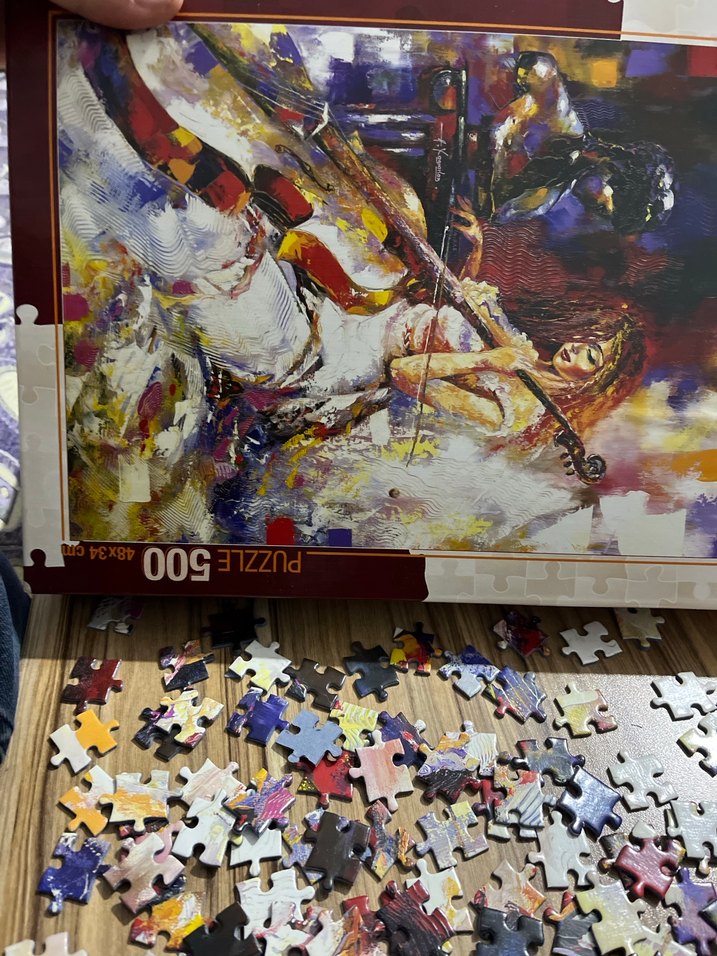 Art Puzzle 500 Parça Çok Renkli Sanat Yapbozu - Görsel 2