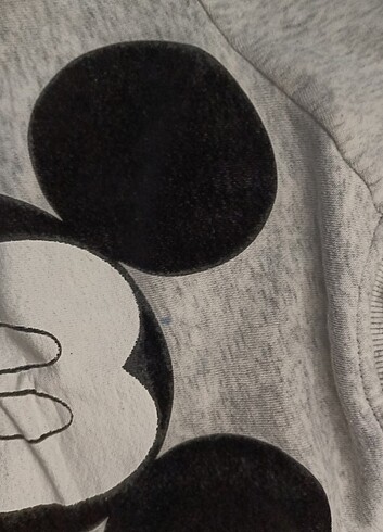 18-24 Ay Beden çeşitli Renk Mickey mouse lisanlı h&m sweatshirt