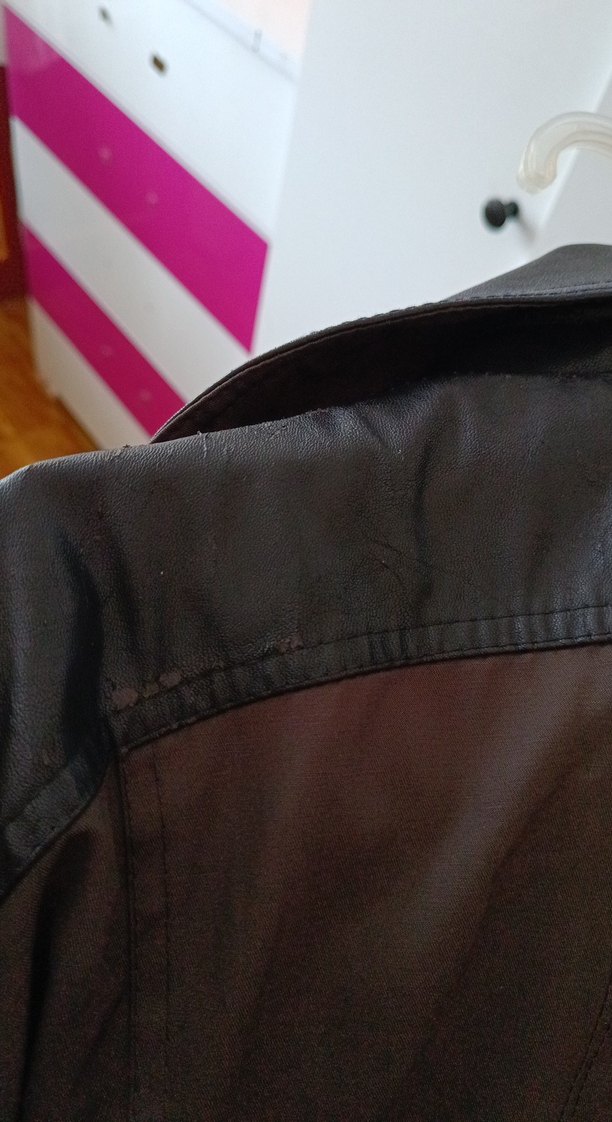 Bej Deri Fermuarlı Midi Kadın Trençkot - Görsel 4