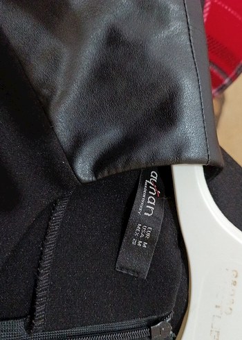 Kısa Kollu Siyah Midi Elbise - Görsel 6