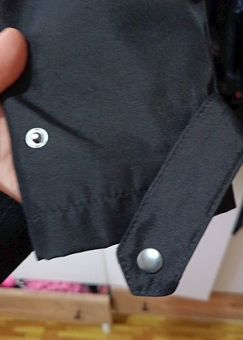 Siyah Fermuarlı Kadın Trençkot - Görsel 7