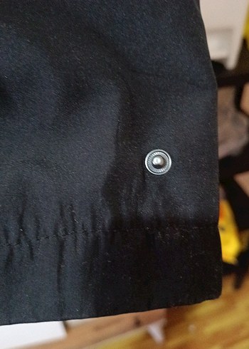 Siyah Fermuarlı Kadın Trençkot - Görsel 8