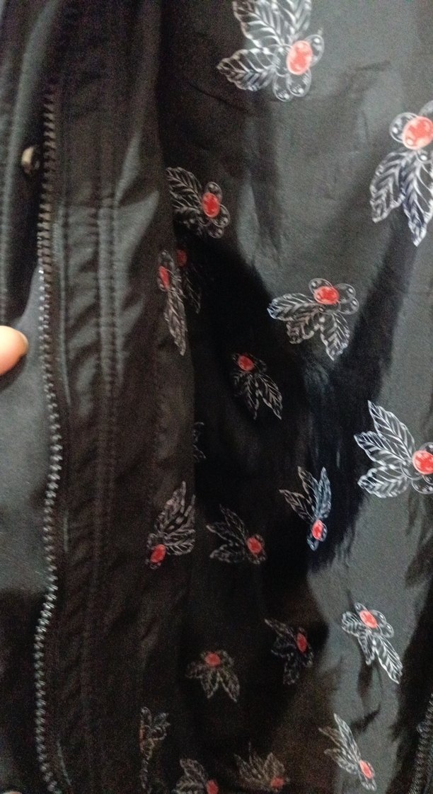 Siyah Fermuarlı Kadın Trençkot - Görsel 3