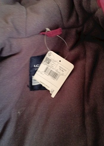 Bordo Kapüşonlu Kadın Çocuk Kışlık Mont beden 7 yaş - Görsel 2