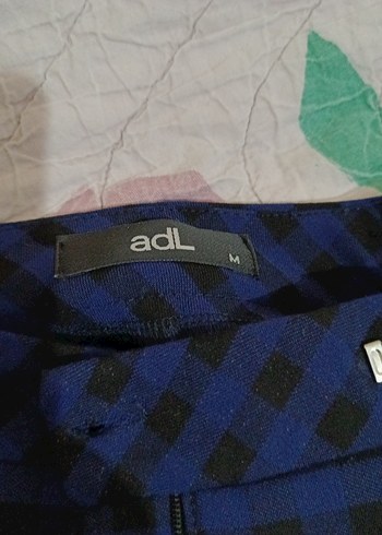 Kadın Mavi Pilili Regular Fit Kumaş Pantolon - Görsel 4