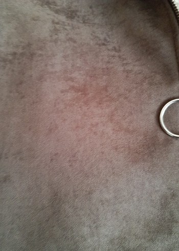 Kahverengi Süet Kadın Midi Ceket - Görsel 8