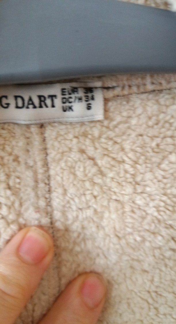 Kahverengi Süet Kadın Midi Ceket - Görsel 3