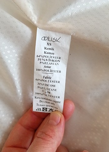 Beyaz Düğmeli Midi Kaban - Görsel 11