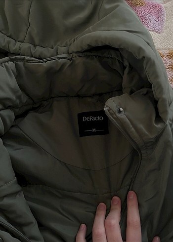 Kapüşonlu Kürklü Kadın Kışlık Mont - Görsel 3