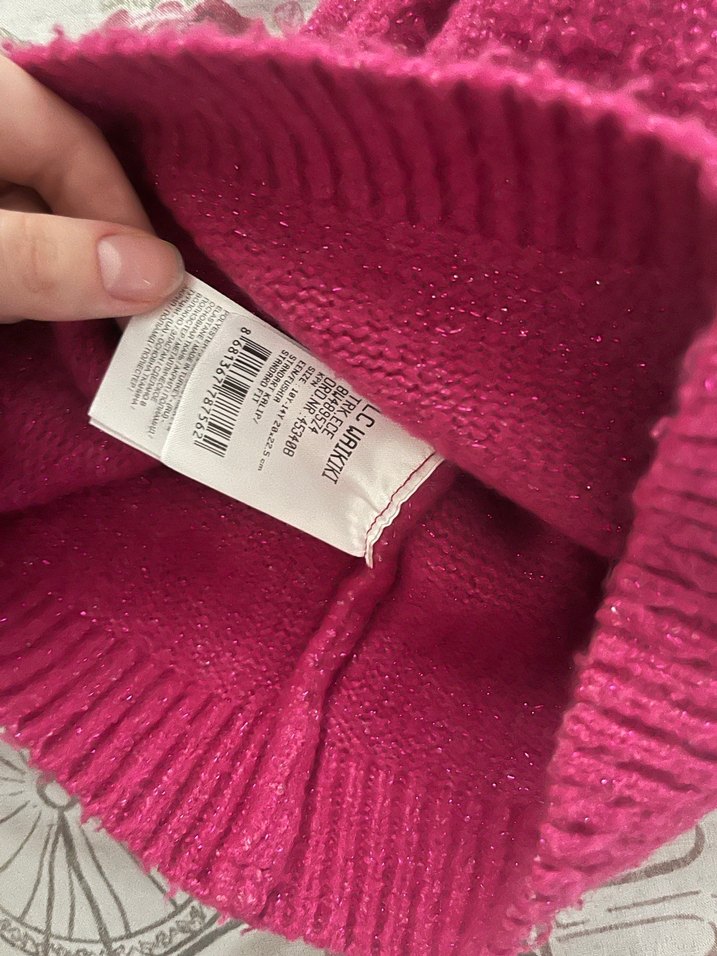 Kürk Detaylı Pembe Örgü Kadın Bere - Görsel 2