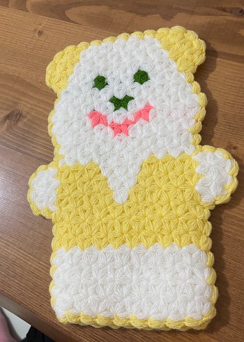 Renkli Ayıcık Figürlü Banyo Süngeri - Görsel 2