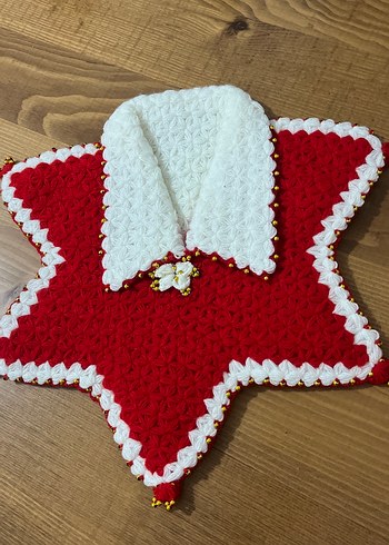 Nakışlı Kırmızı banyo lifi - Görsel 2