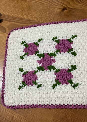 Çok Renkli Örgü Banyo Süngeri - Görsel 2