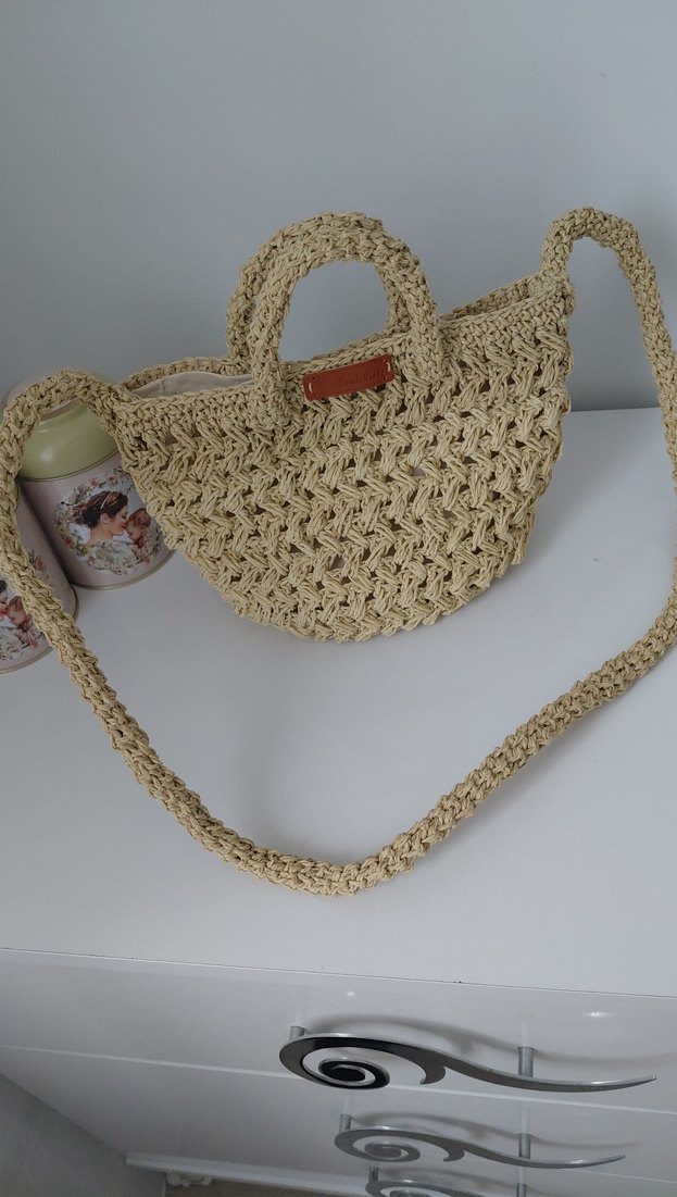 mqngo El Örgü Kadın Çanta - Görsel 3