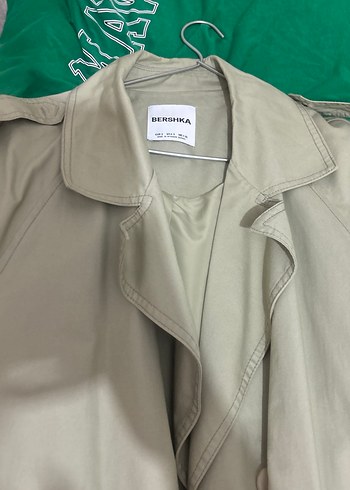 Bershka Kemerli Midi Kadın Trençkot