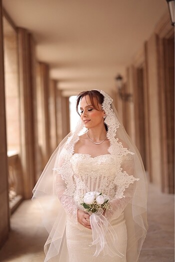 Balık model gelinlik - Görsel 5