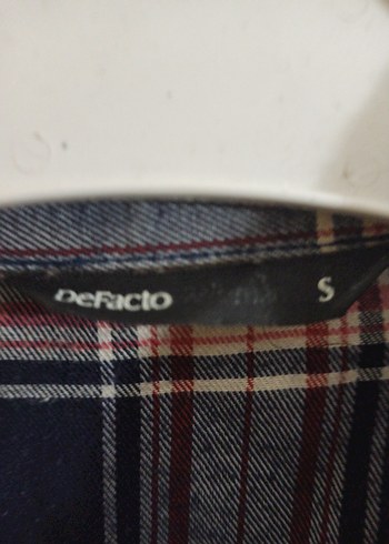 Kadın Mavi Gri Kareli Uzun Kollu Gömlek - Görsel 3