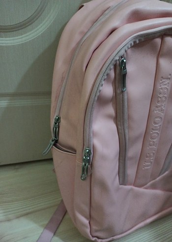 Pastel Pembe Çocuk Okul Çantası - Görsel 7