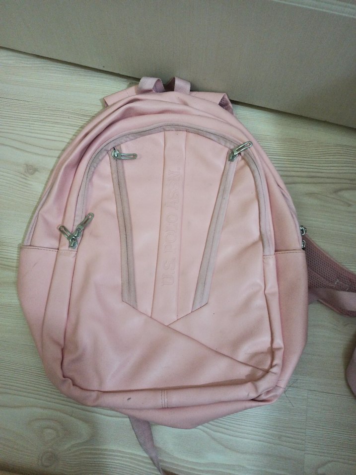 Pastel Pembe Çocuk Okul Çantası - Görsel 2