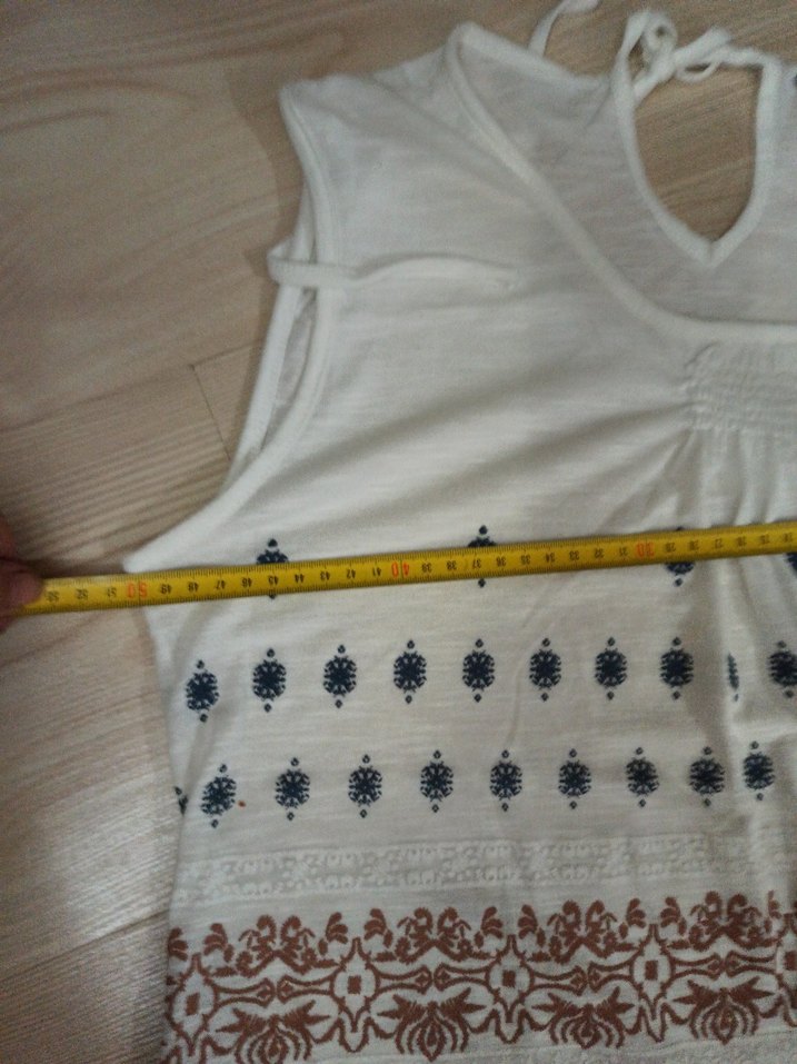 Boncuk İşlemeli Bohem Tunik - Görsel 2