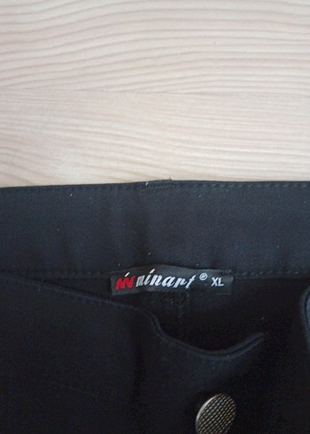 Kadın Siyah Regular Fit Denim Pantolon - Görsel 2