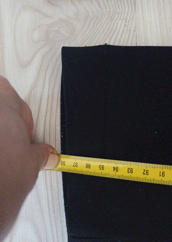 Kadın Siyah Regular Fit Denim Pantolon - Görsel 4