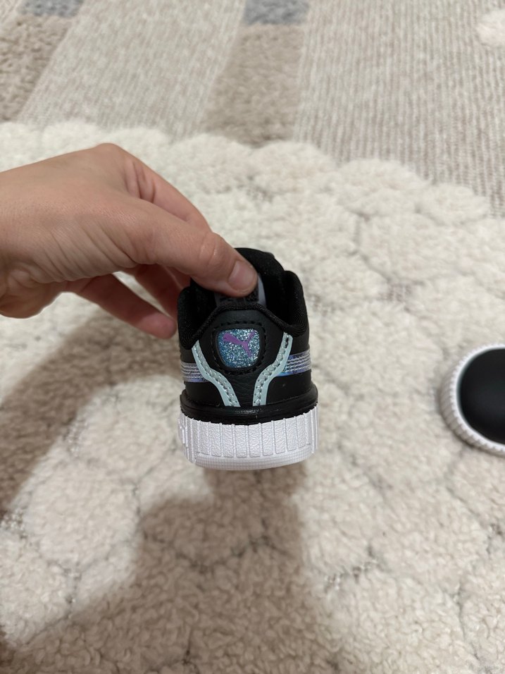 PumaErkek Çocuk Siyah Spor Ayakkabı - Görsel 2