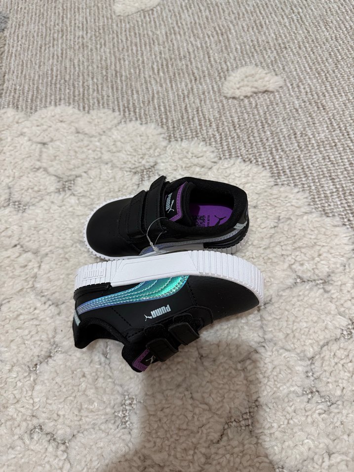 PumaErkek Çocuk Siyah Spor Ayakkabı - Görsel 3