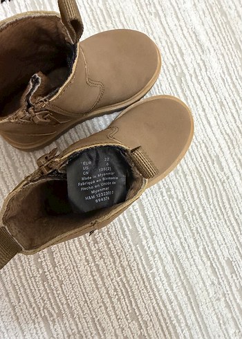 Erkek Çocuk Deri su geçirmez Bot - Görsel 5