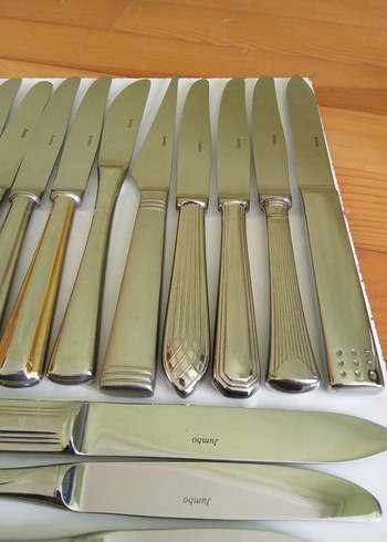 Jumbo Farklı Model Yemek Bıçakları - Görsel 6