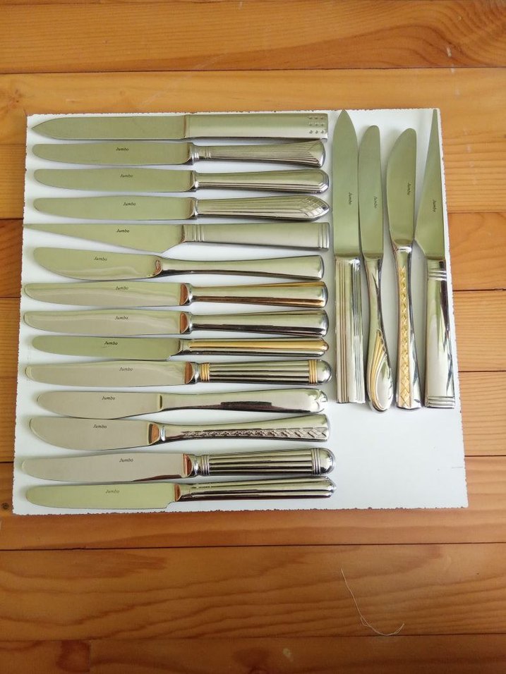 Jumbo Farklı Model Yemek Bıçakları - Görsel 4