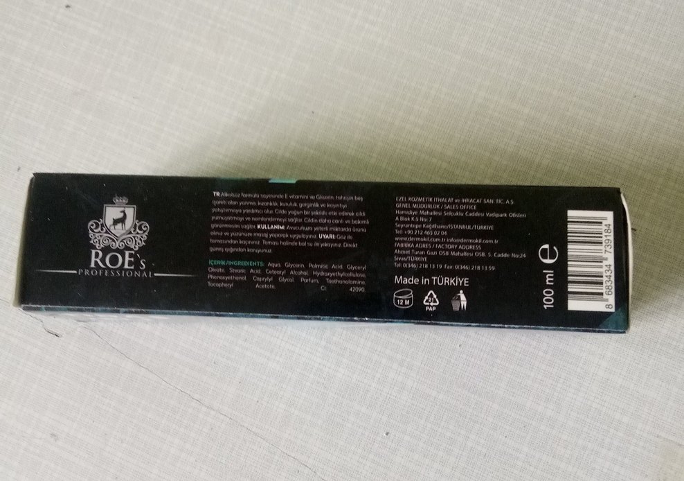 Roe's Professional Tıraş Jeli - Görsel 3