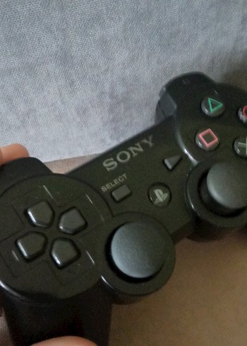 PS3 Kolu Siyah Beyaz Orijinal - Görsel 6