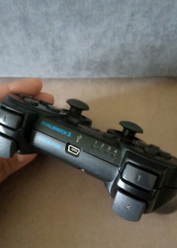 PS3 Kolu Siyah Beyaz Orijinal - Görsel 5