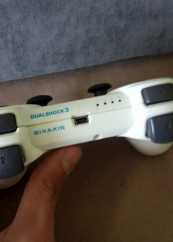 PS3 Kolu Siyah Beyaz Orijinal - Görsel 10