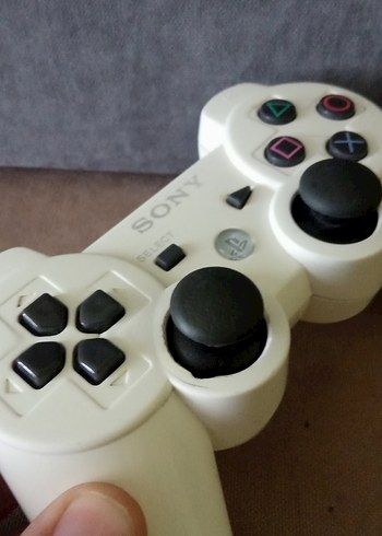 PS3 Kolu Siyah Beyaz Orijinal - Görsel 11