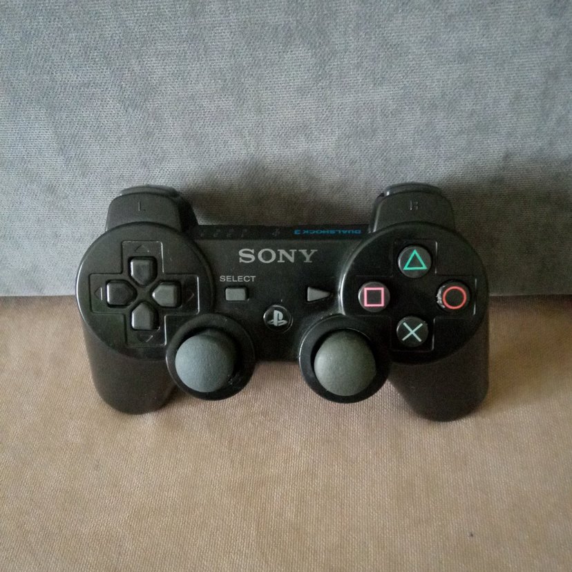PS3 Kolu Siyah Beyaz Orijinal - Görsel 3