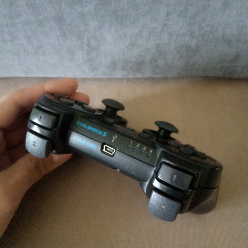 PS3 Kolu Siyah Beyaz Orijinal - Görsel 5