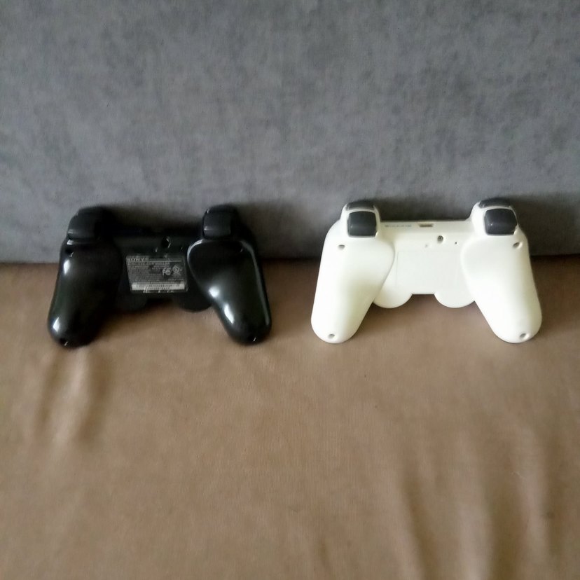 PS3 Kolu Siyah Beyaz Orijinal - Görsel 2