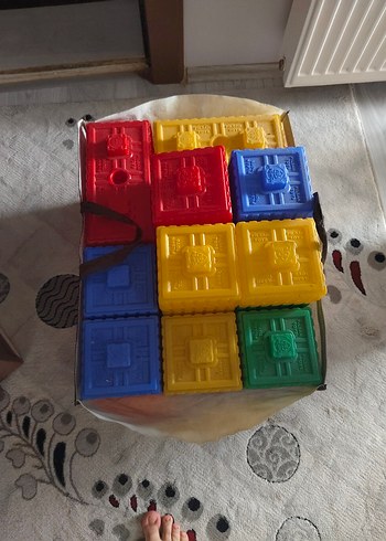 Renkli Lego Blok Seti