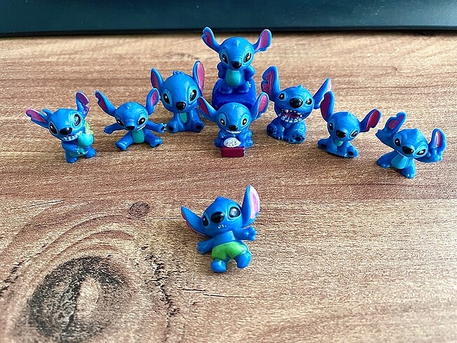 Stiç Stitch Figürler - 9 Adet