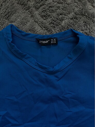 m Beden Mavi Crop