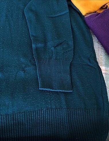 Boğazlı kazak triko - Görsel 2