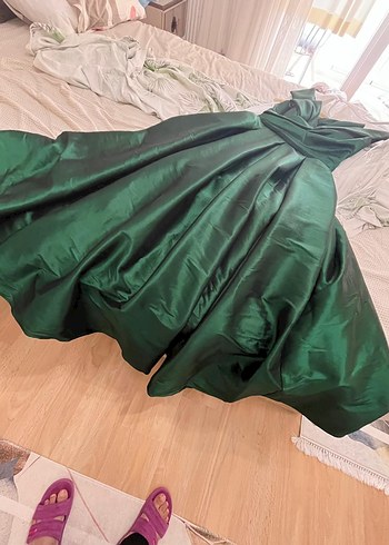 Şeref Vural saten abiye - Görsel 4