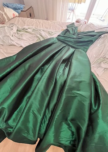 Şeref Vural saten abiye - Görsel 8