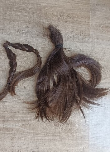 Doğal saç 12 yaş örgü fiyatıdır - Görsel 2