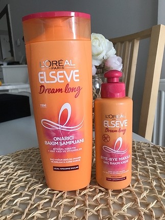 L'Oréal Paris Loreal Elseve dream long şampuan ve saç kremi
