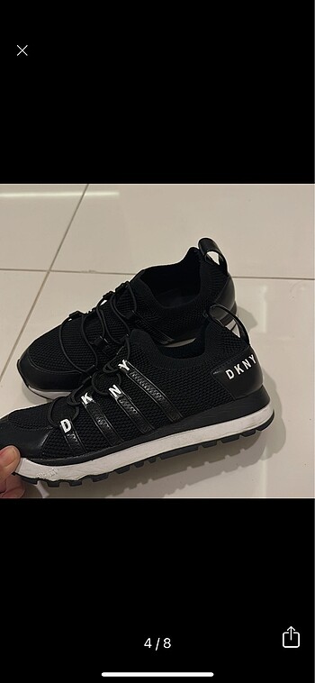 36 Beden siyah Renk DKNY kadın ayakkabı